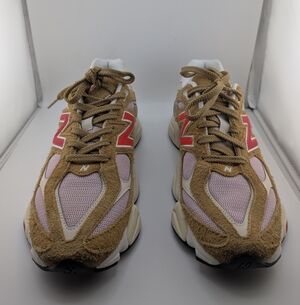 New Balance 9060 - Brown, Pink, And Red